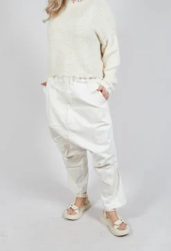 Rundholz Mainline Trousers^Drop Crotch Trousers in Galaxy Paint