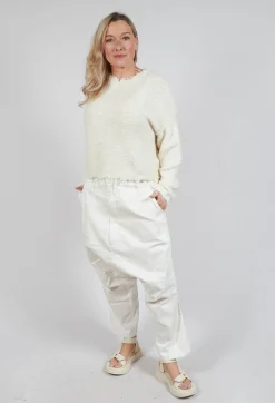 Rundholz Mainline Trousers^Drop Crotch Trousers in Galaxy Paint