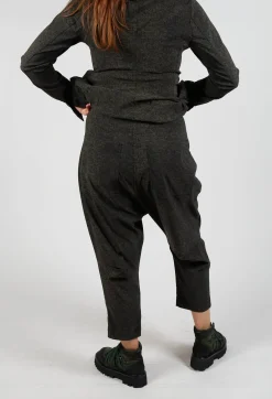 Rundholz Black Label Trousers^Drop Crotch Trousers in Jungle Print