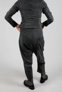 Rundholz Black Label Trousers^Drop Crotch Trousers in Rock Print