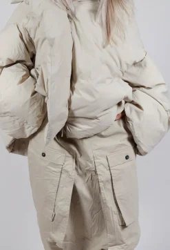 Rundholz Dip Trousers^Drop Crotch Trousers with Statement Pockets in Eraser
