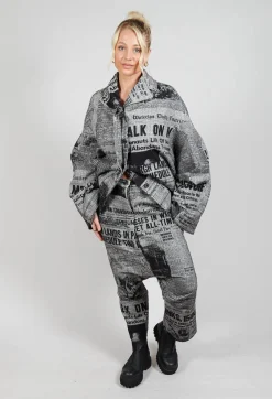 Rundholz Dip Trousers^Drop Crotch Wrinkled Trousers in Moonwalk