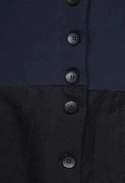 Marc Point Jumpsuits^Dropcrotch Jumpsuit with Contrasting Fabric in Navy and Black