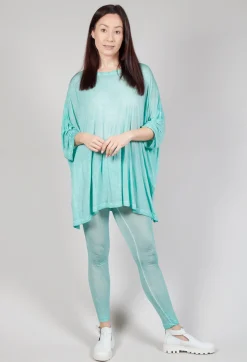 Rundholz Mainline Tops^Drop-Shoulder Flow Blouse in Tulip 50% Cloud