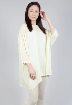 Rundholz Mainline Tops^Drop-Shoulder Flow Blouse in Lilly 50% Cloud
