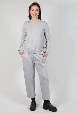 Mei Meij Jumpers^Dual Fabric Jumper in Perla