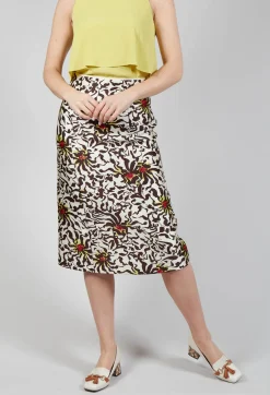 Beatrice B Skirts^Duchesse Skirt in Botanic Zebra Print