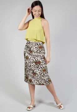 Beatrice B Skirts^Duchesse Skirt in Botanic Zebra Print