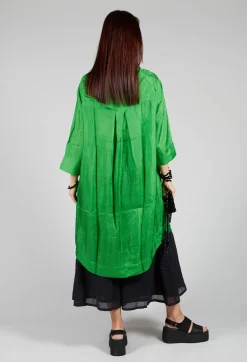 Bianco Levrin Dresses^Dunia Dress in Dark Green