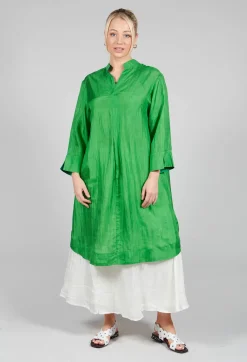 Bianco Levrin Dresses^Dunia Dress in Dark Green