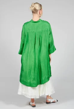 Bianco Levrin Dresses^Dunia Dress in Dark Green