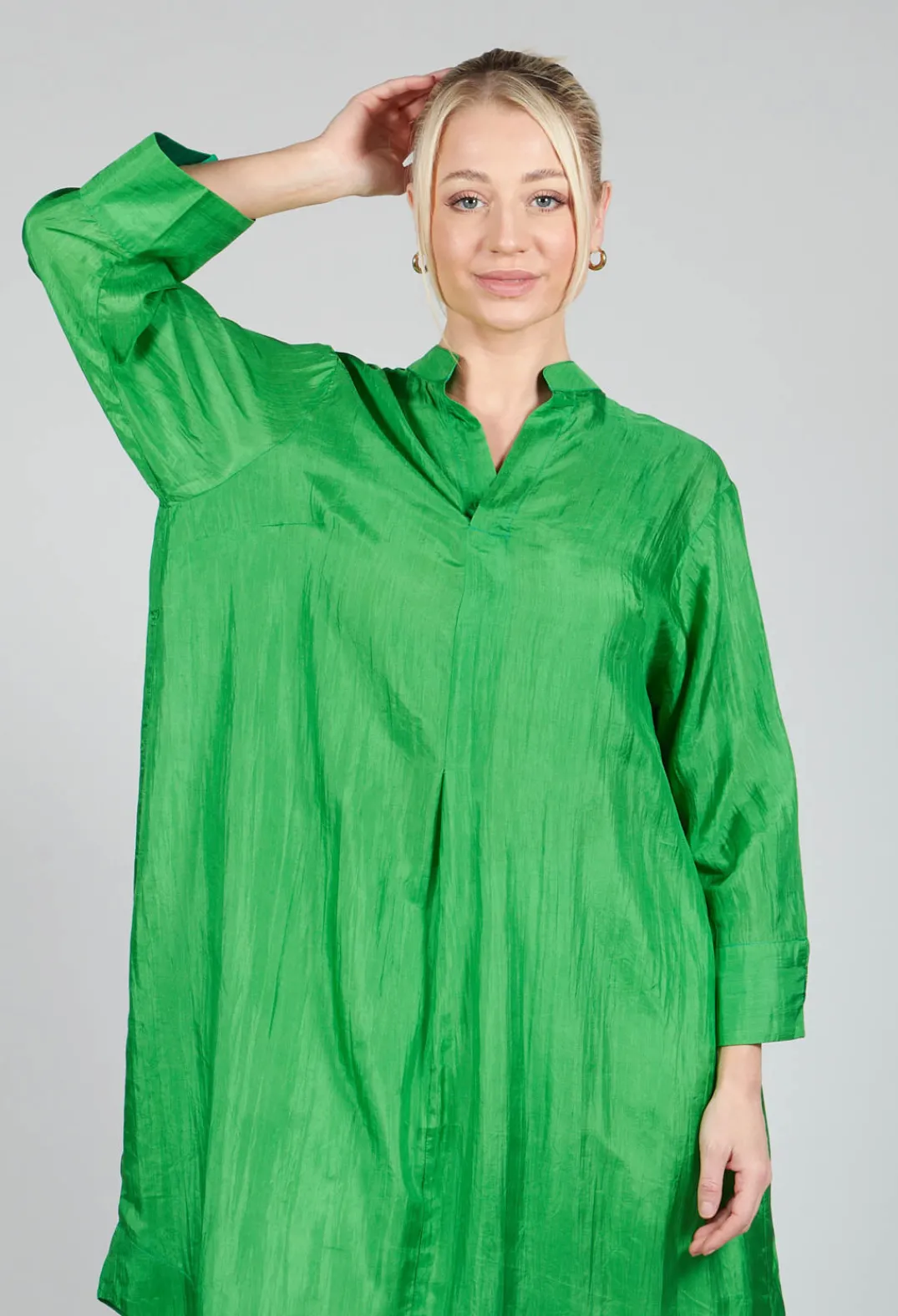 Bianco Levrin Dresses^Dunia Dress in Dark Green