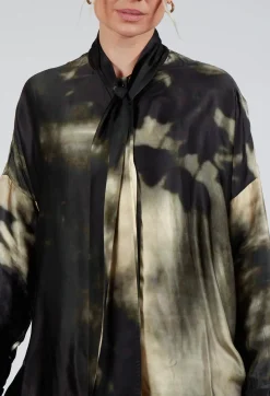 Masnada Shirts & Blouses^Dusk Shirt in Shadow Black
