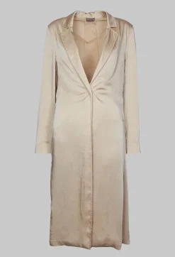 Maliparmi Coats^Duster Coat in Sabbia-Sand