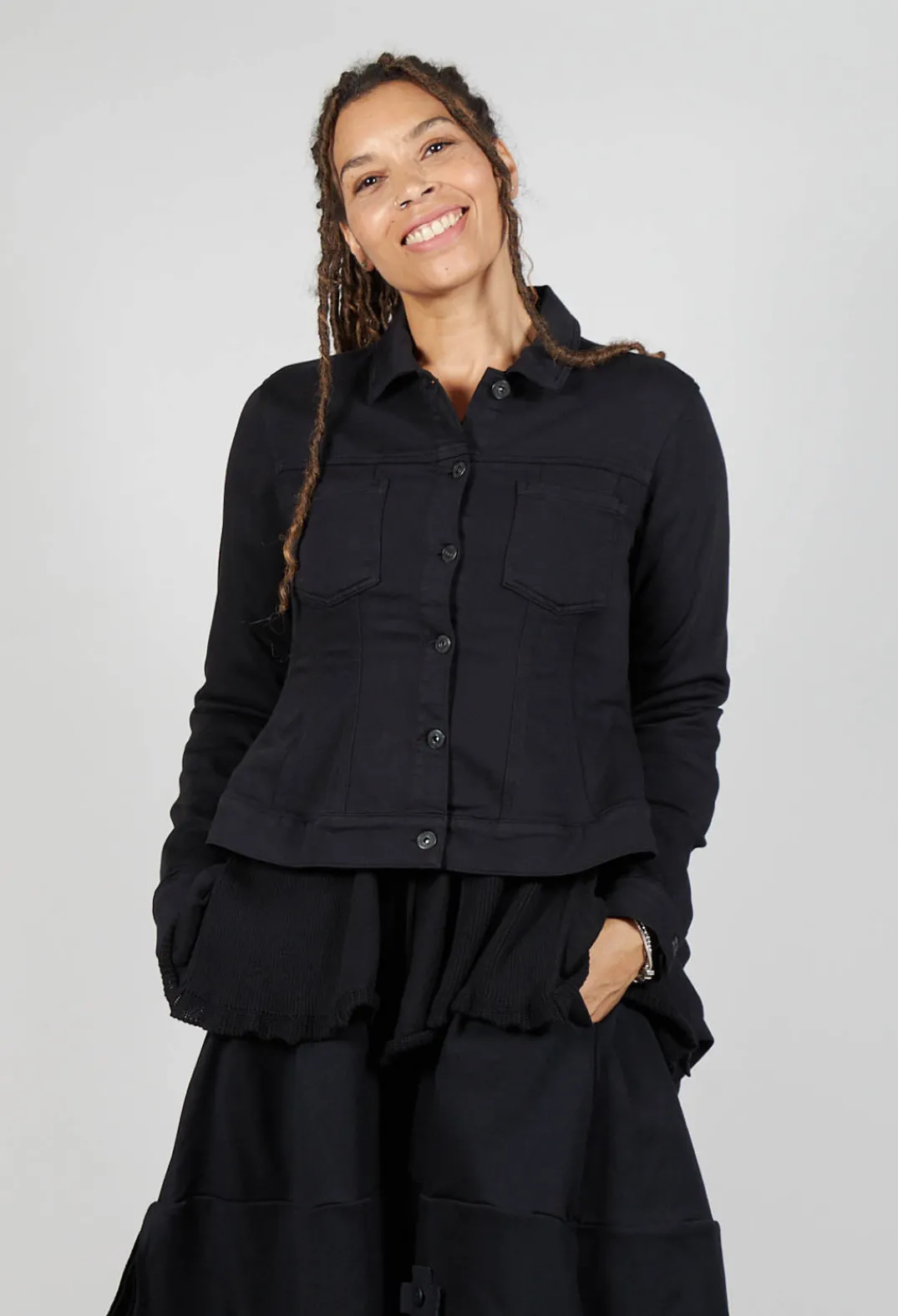 Pluslavie Jackets^Easy Jacket in Black