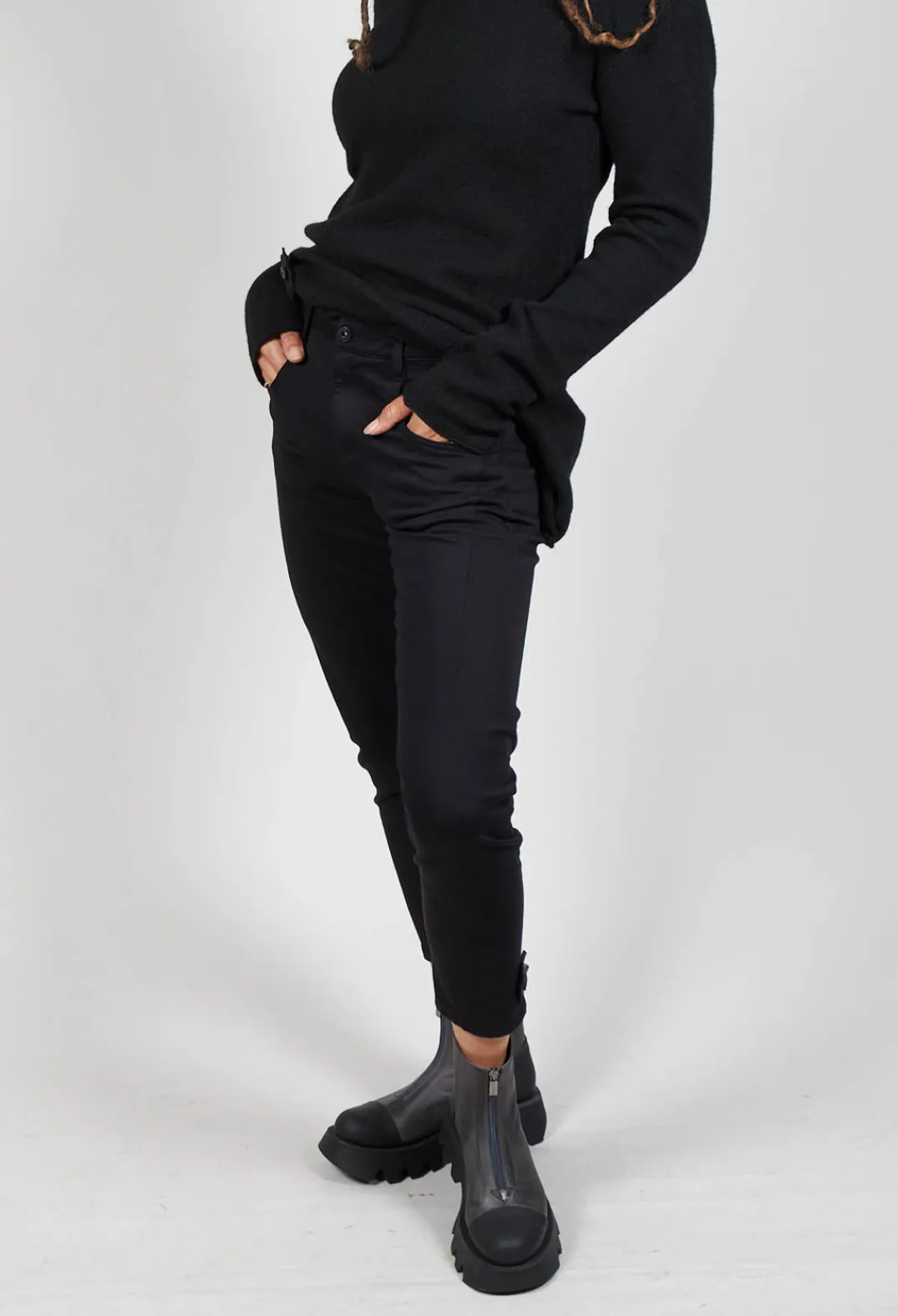 Pluslavie Jeans^Easy Jeans in Black