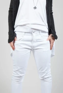 Pluslavie Jeans^Easy Jeans in White