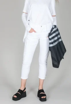 Pluslavie Jeans^Easy Jeans in White