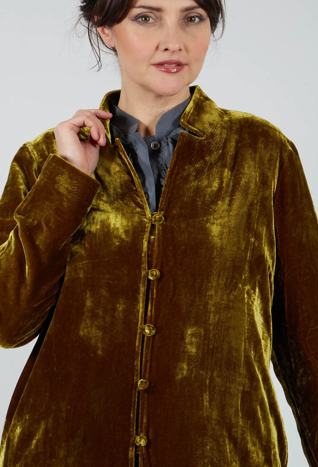 Bianco Levrin Coats^Edda Coat in Moss