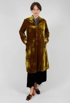 Bianco Levrin Coats^Edda Coat in Moss