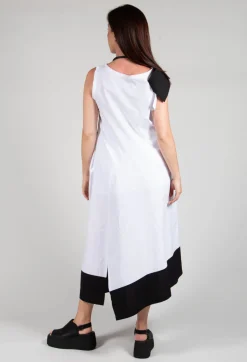 Xenia Design Dresses^ELAN1 Dress in White with Black