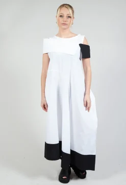 Xenia Design Dresses^ELAN1 Dress in White with Black