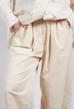 Amici Trousers^Elasticated Culottes in Cream