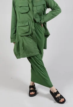 Bread and Butter Skirts^Elasticated Jersey Skirt in Green