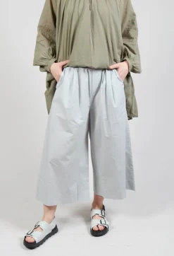 Amici Trousers^Elasticated Waist Trousers in Oyster Grey