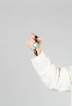 Angela Caputi Earrings^Element Clip Earrings in Perseo