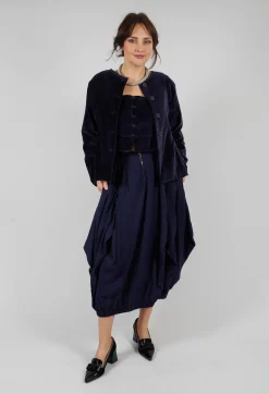 Ewa I Walla Tops^Eljana Top in Midnight Blue