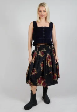 Ewa I Walla Tops^Eljana Top in Midnight Blue