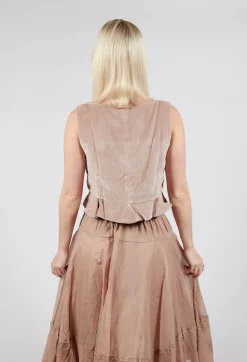 Ewa I Walla Tops^Eljana Top in Taupe