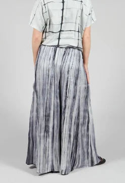 Bianco Levrin Trousers^Emma Reversible Pants in Black and White