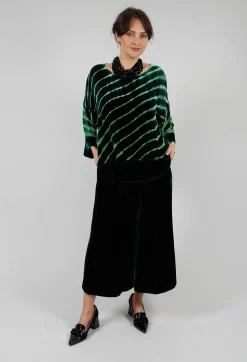 Bianco Levrin Trousers^Emma Trousers in Bottle Green