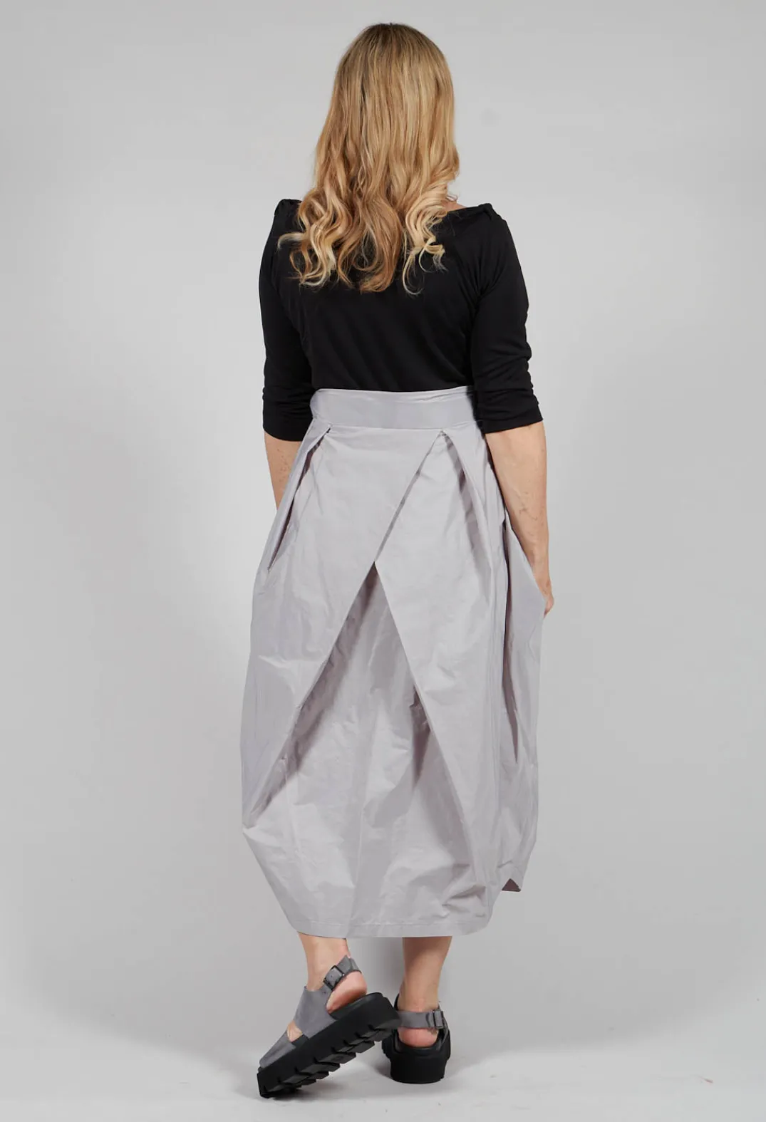 Xenia Design Dresses^ENSA Dress in Black Light Grey