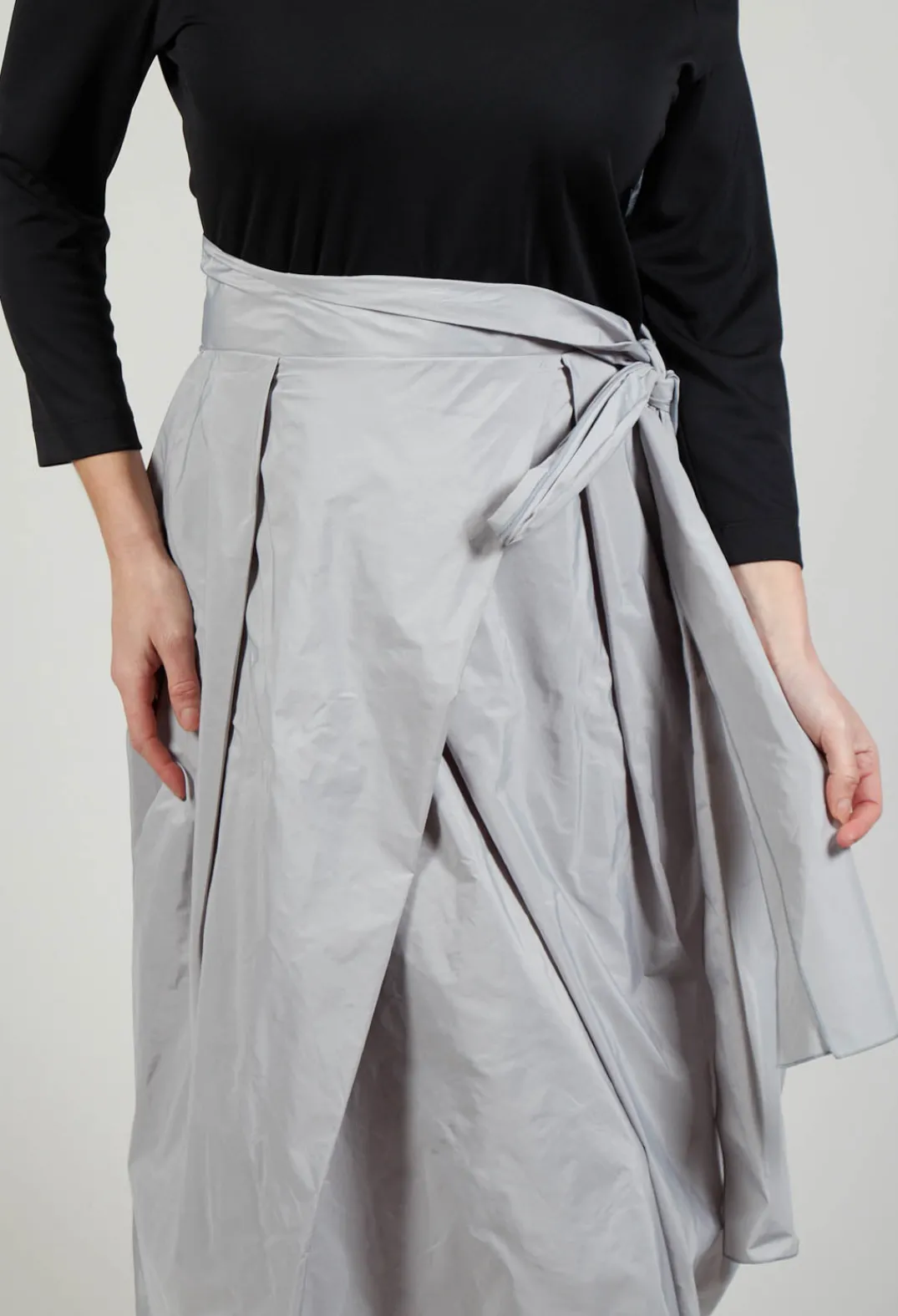 Xenia Design Dresses^ENSA Dress in Black Light Grey
