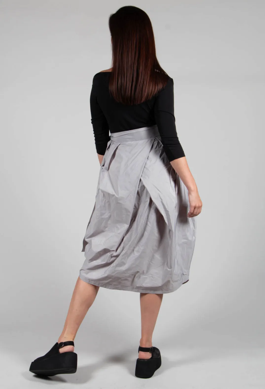 Xenia Design Dresses^ENSA Dress in Black Light Grey