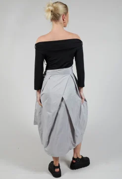Xenia Design Dresses^ENSA Dress in Black Light Grey