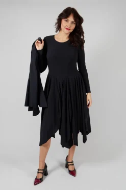 High Dresses^Enthusiasm Dress in Black