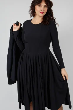High Dresses^Enthusiasm Dress in Black