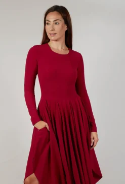 High Dresses^Enthusiasm Dress in Red