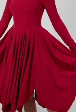 High Dresses^Enthusiasm Dress in Red