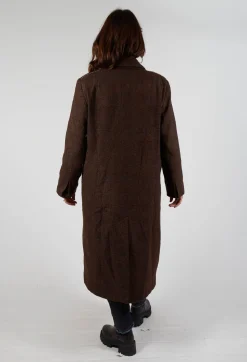 Umit Unal Coats^Evening Coat in Original Brown Minature Check