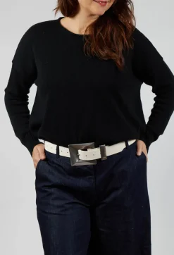 Malloni Belts^Evil-lyn Belt in Osso