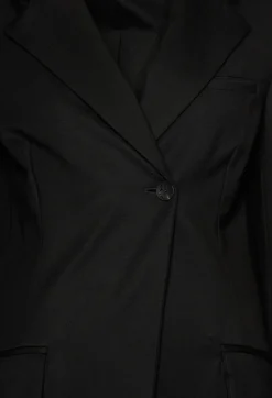 Nostra Santissima Jackets^Extra Longline Jacket in Black