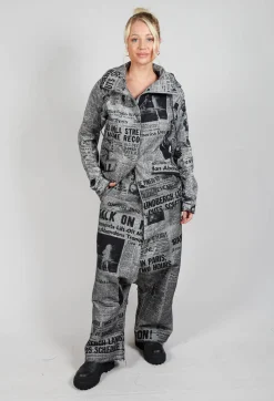 Rundholz Dip Trousers^Extreme Drop Crotch Trousers in Moonwalk