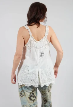 Magnolia Pearl Tops^Eyelet Clementine Tank in True