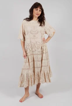 Magnolia Pearl Dresses^Eyelet Heeren Dress in Moonlight