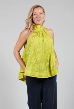 Beatrice B Tops^Fil Coupè Top in Apple Green